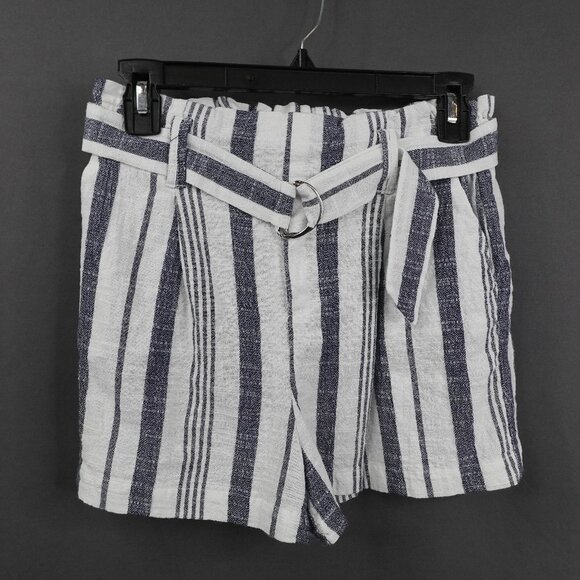 Sky and Sparrow Womens Shorts 1 Blue Boho Indie Retro Y2K Coastal Cool Artsy - Picture 1 of 11